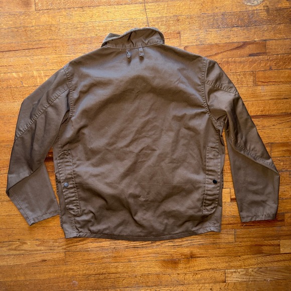 Men's Brown Shirt Jacket - Picture 6 of 6